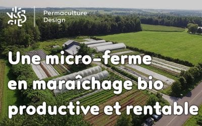 Une micro-ferme en maraîchage bio productive et rentable : les Jardins de la Grelinette !