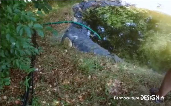 Romain observe et expérimente la permaculture dans son jardin: potager, buttes, terrasses, mares, arbres fruitiers, poules, serre souterraine, tout est réuni pour avoir de belles récoltes.